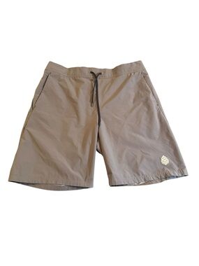Stio Shorts Mens L Gray Lined Performance Athletic Hiking Trail Jackson Hole